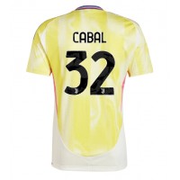 Juventus Juan Cabal #32 Auswärtstrikot 2024-25 Kurzarm